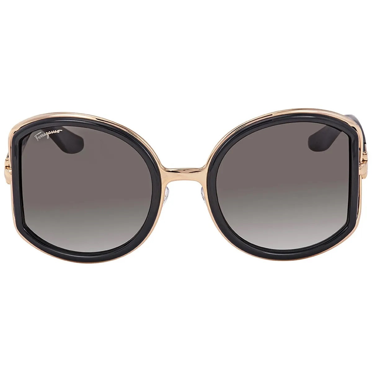 Salvatore Ferragamo Sun - Black & Gold
