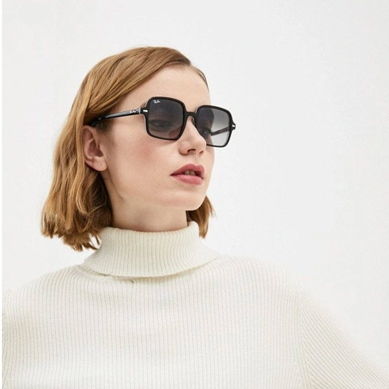 Ray Ban Square II Sun - Black