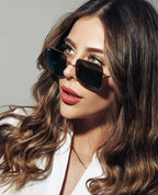 Ray Ban Square Sun - Gold Metal