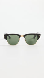 Ray Ban Mega Clubmaster Sun - Black & Gold