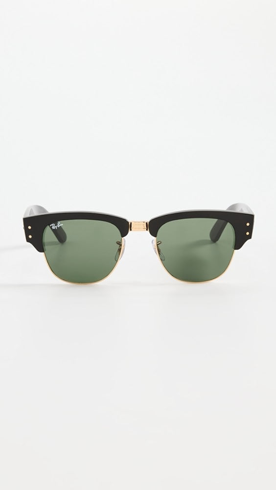 Ray Ban Mega Clubmaster Sun - Black & Gold