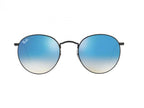 Ray Ban Round Sun - Blue Mirror