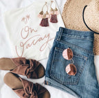 Ray Ban Round Sun - Copper Mirror