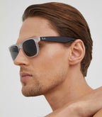 Ray Ban Justin Sun - Color Mix Clear/ Black Matte