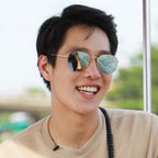 Ray Ban Hexagonal Sun - Silver Flash ⚡️