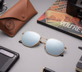 Ray Ban Hexagonal Sun - Silver Flash ⚡️