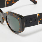 Salvatore Ferragamo Sun - Vintage Tortoise Cat Eye