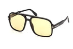 Tom Ford Falconer Sun - Black & Yellow