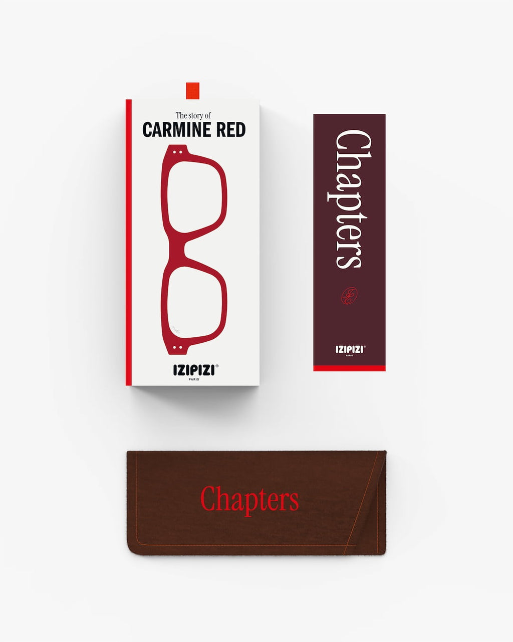 Izipizi Reading Quote - Carmine Red